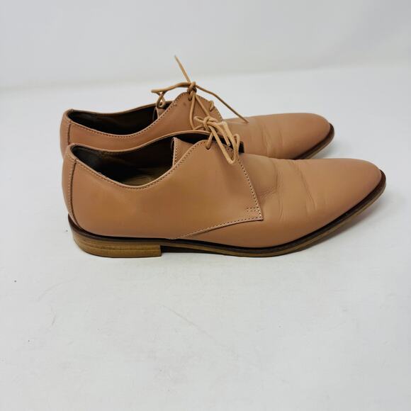 Everlane Tan Leather Sneakers - Picture 7 of 14